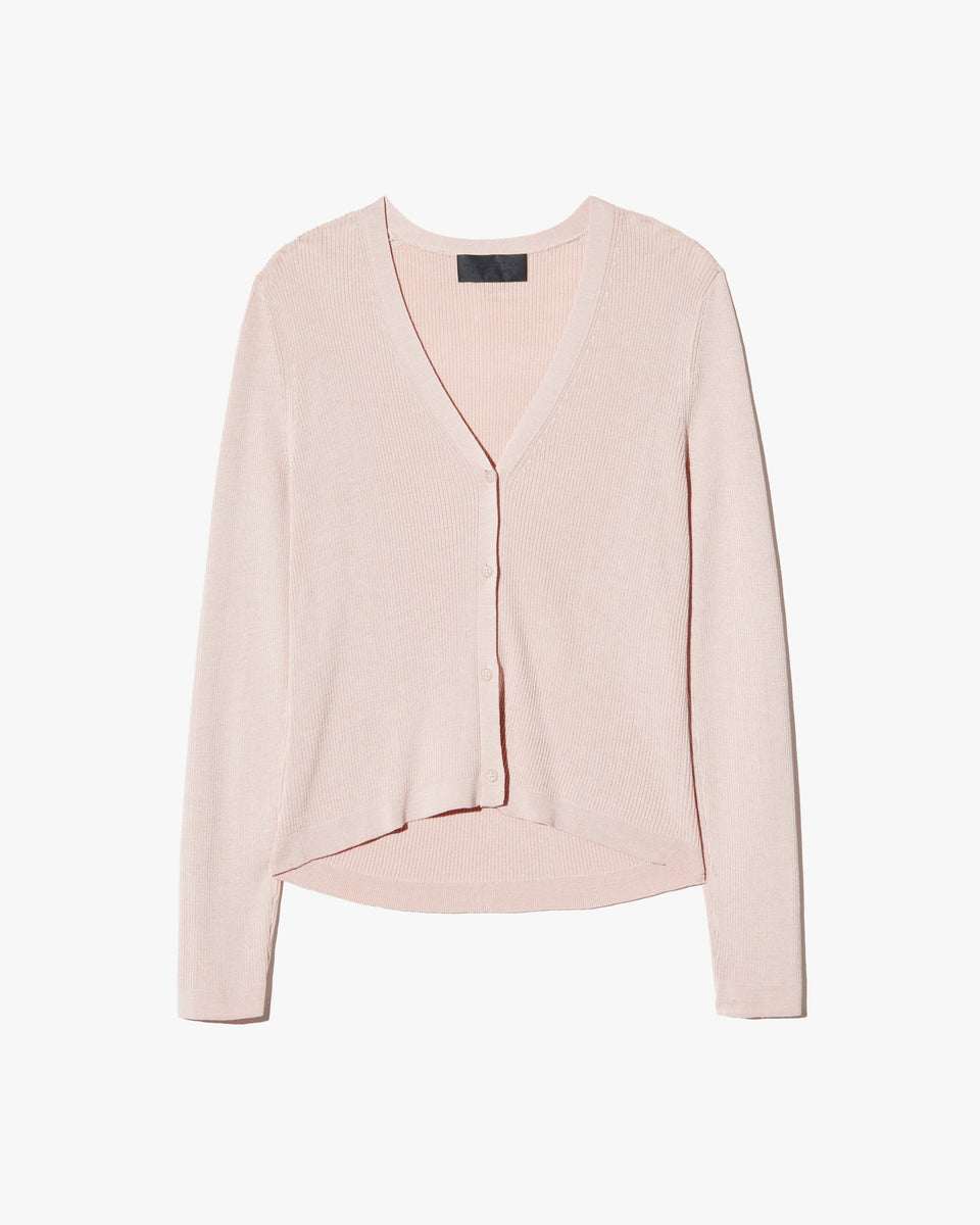 Turtleneck Blush Color Cardigan Neiman Marcus 100% Cashmere Blush