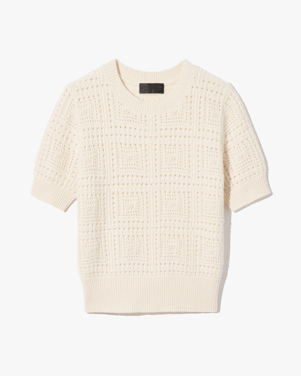 ELYSIA CASHMERE SWEATER IN IVORY