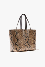 MEDIUM KEITH BAG IN TAUPE SNAKESKIN