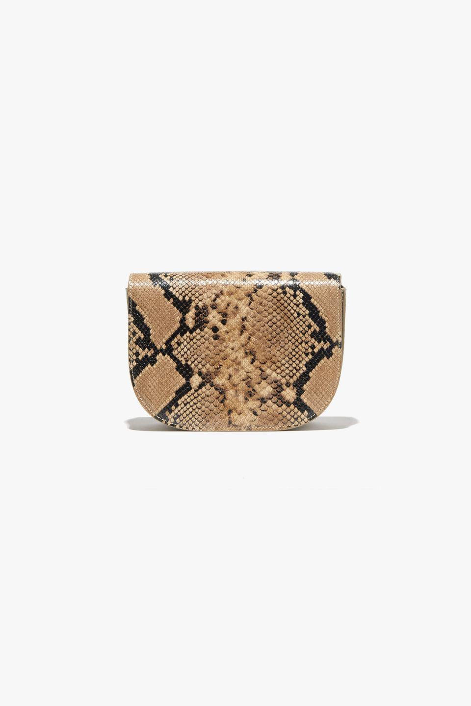 FRANCOISE BAG IN TAUPE SNAKESKIN