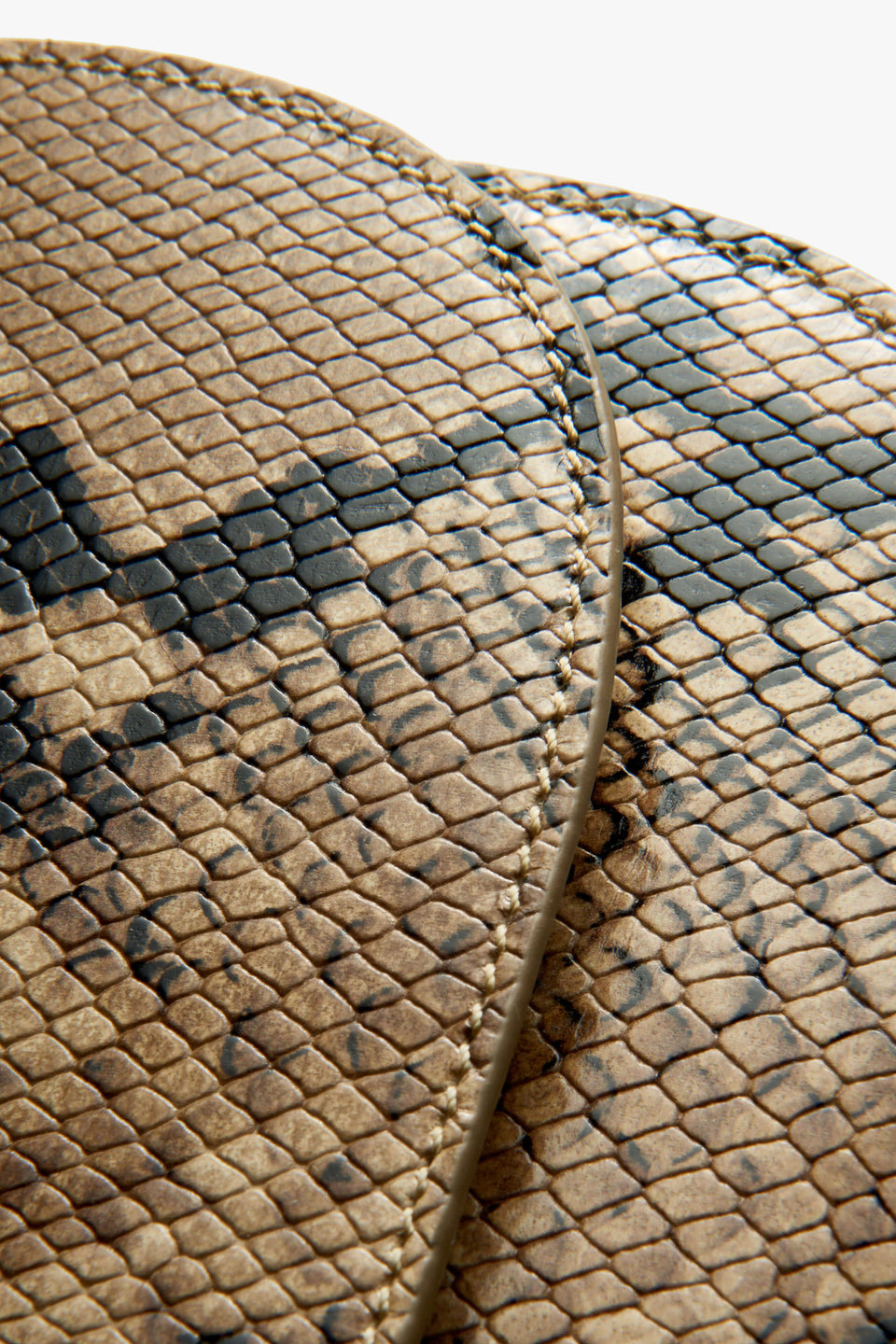 FRANCOISE BAG IN TAUPE SNAKESKIN