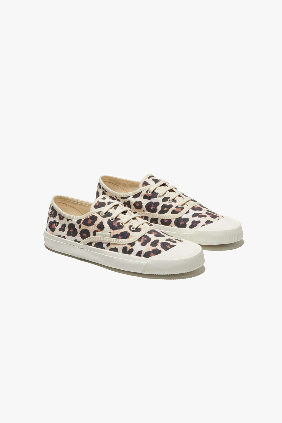 CANVAS SNEAKER IN LEOPARD PRINT