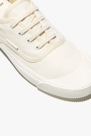 CANVAS SNEAKER IN NATURAL