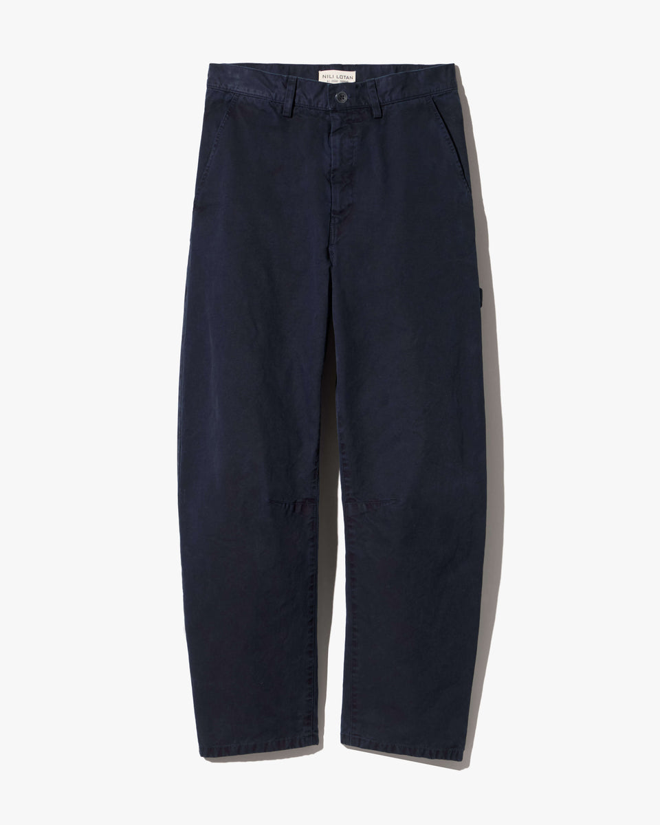 CARPENTER COTTON PANT IN MIDNIGHT