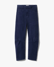 SHON COTTON PANT IN VINTAGE WASHED - ADMIRAL BLUE