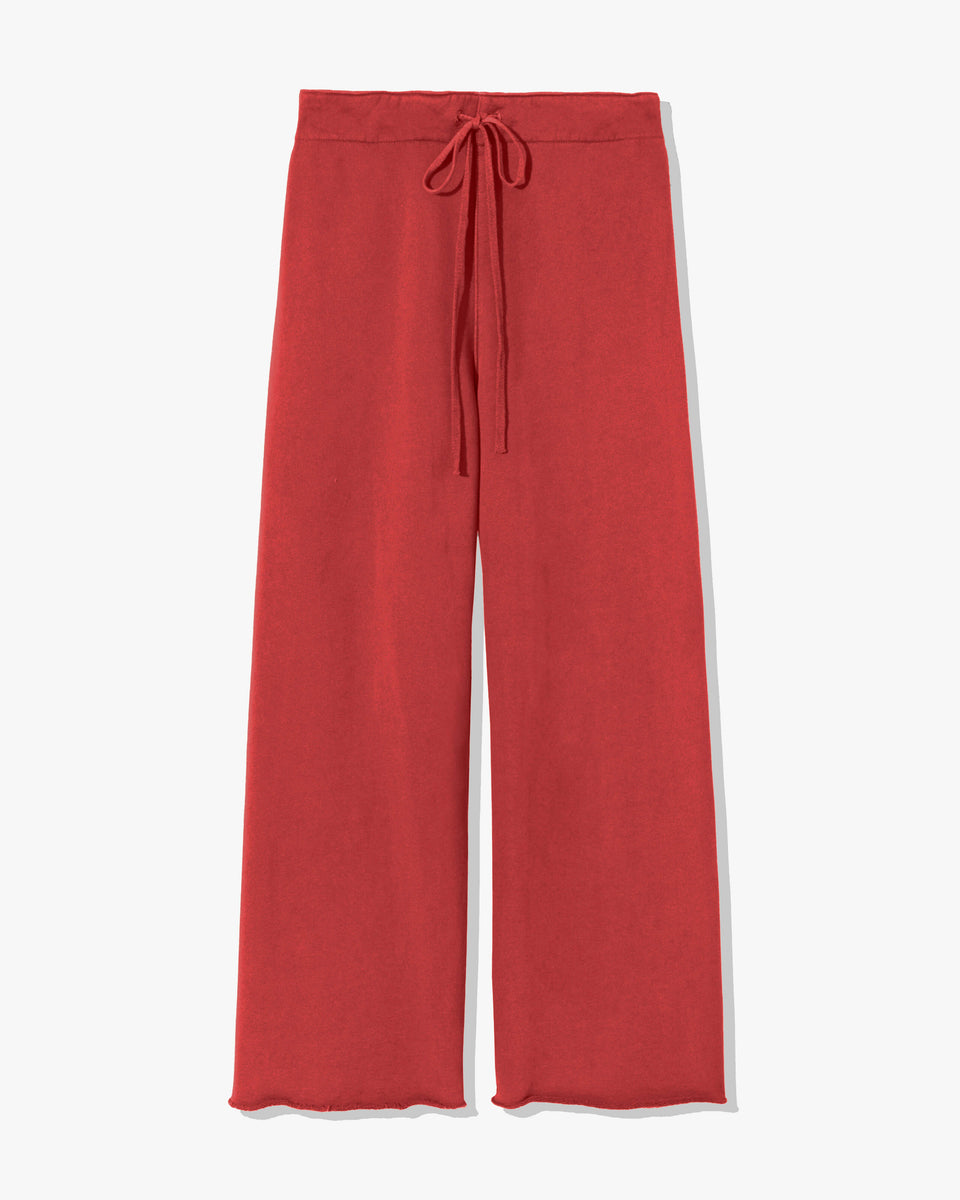 KIKI SWEATPANT IN WASHED RED