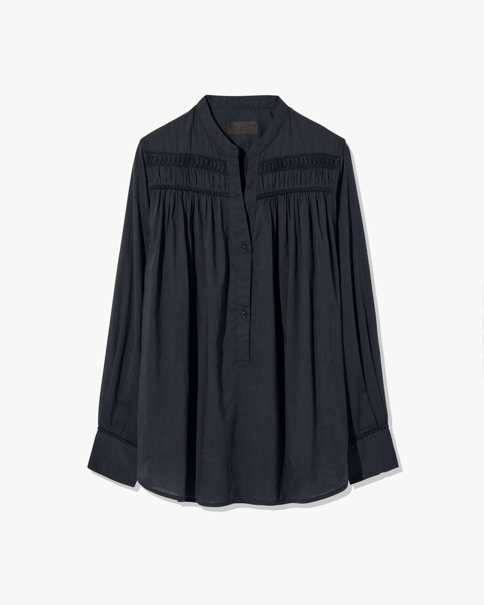 CLARYS TOP IN MIDNIGHT