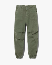 UTILITY COTTON PANT IN VINTAGE WASHED - THYME