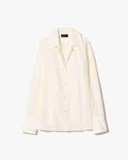 JOXE SILK BLOUSE IN IVORY
