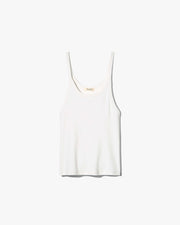 LORETTA TANK IN WHITE