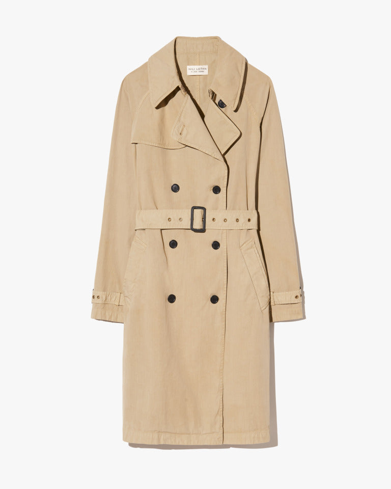 AMELINE TRENCH COAT IN SOLSTICE