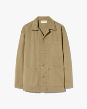FRANKLIN COTTON JACKET IN FRENCH KHAKI