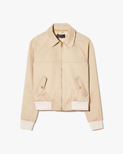 SAUL BOMBER IN BEIGE