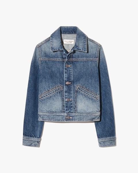 ジャケット・アウター EG - CardiganJKT - 12oz Denim L S26_WRTW_13550_W1451_CARLYDENI
