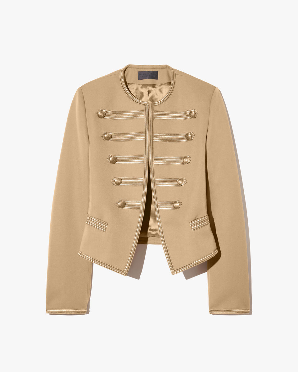 BLONDIE WOOL JACKET IN BRITISH KHAKI