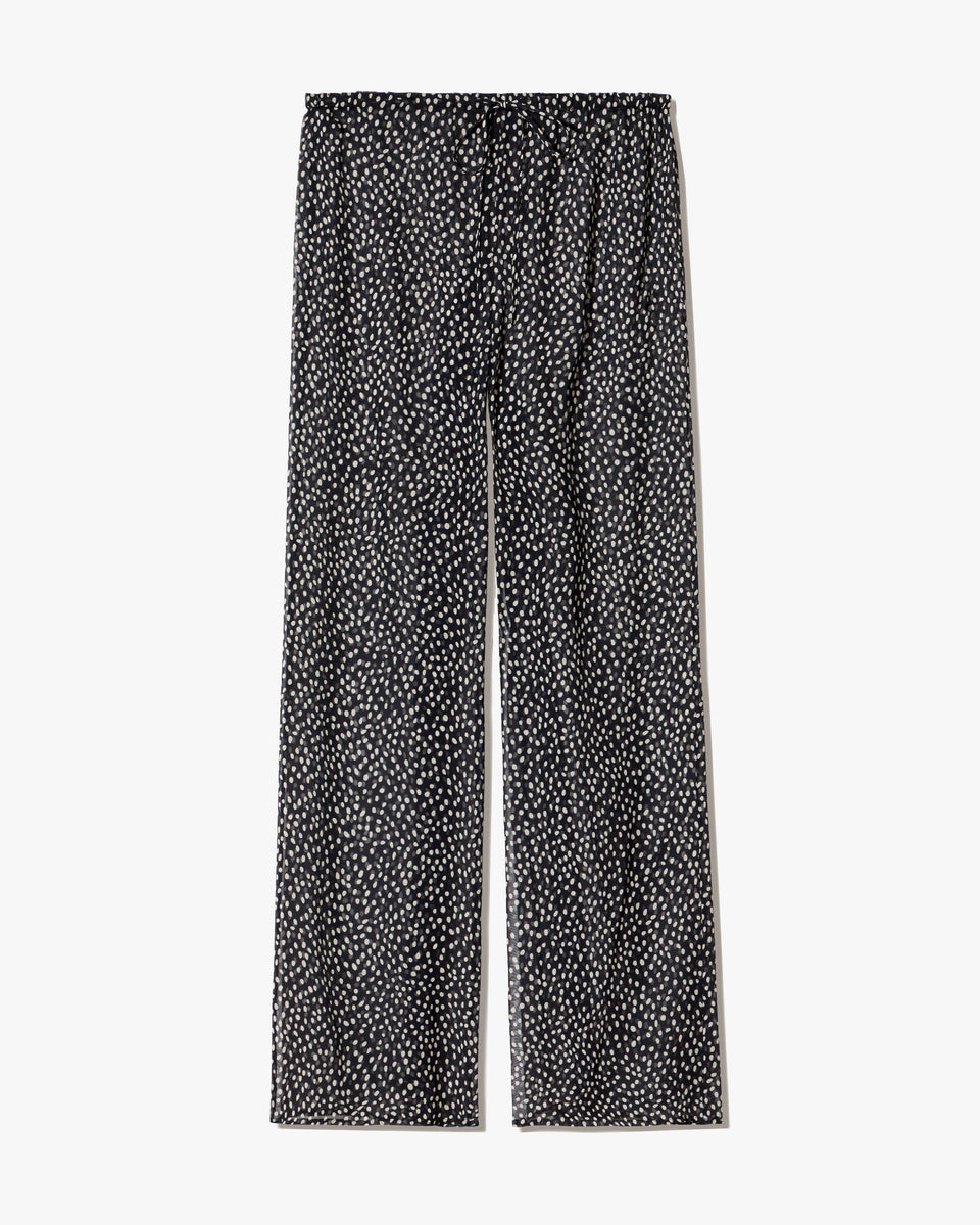 CLEA SILK PANT IN WILD DOT
