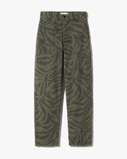 EARL COTTON PANT IN CAMO ZEBRA