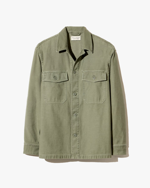 Howard Overshirt | Women's Oversized Cotton Military Shirt | Nili