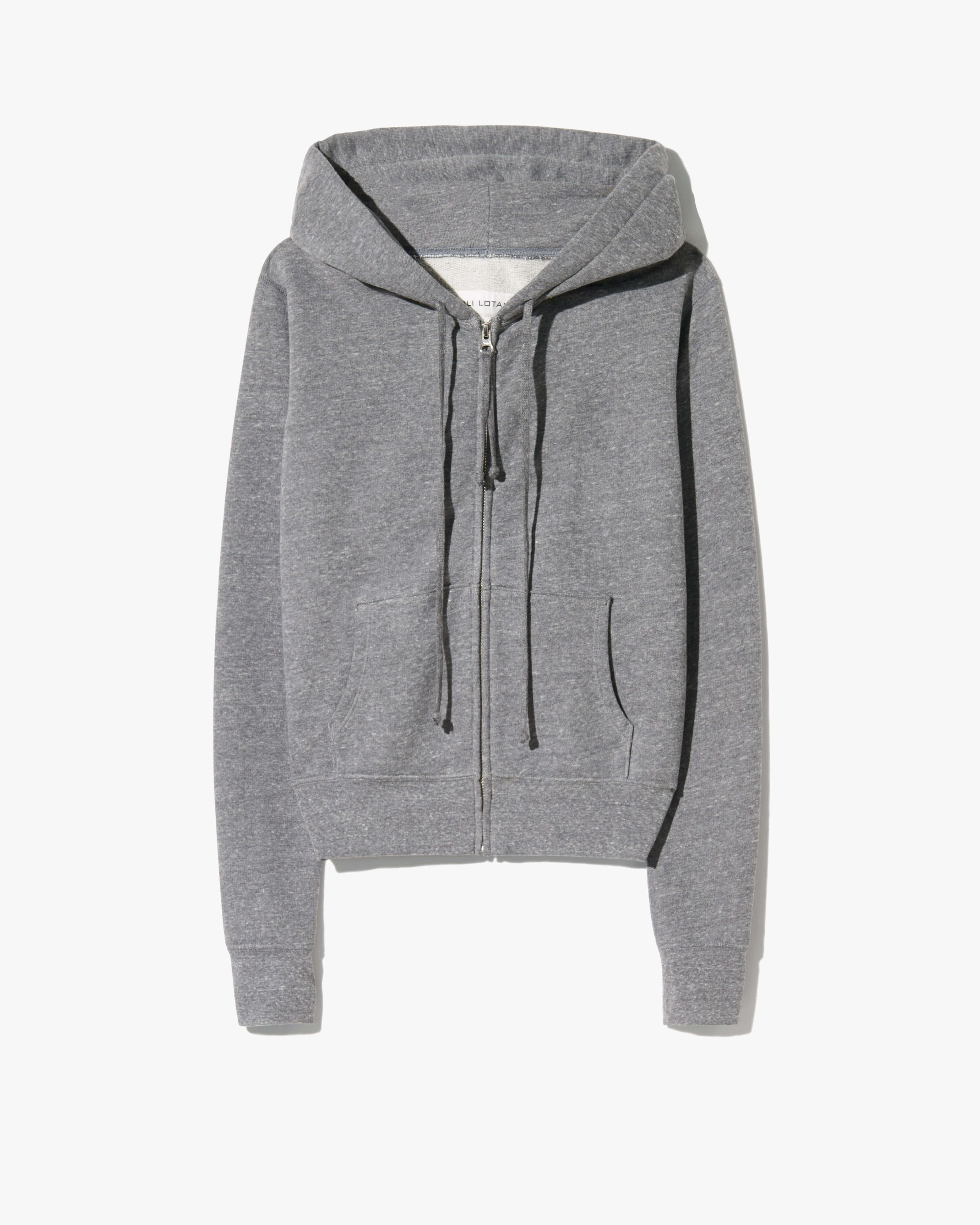 NILI LOTAN/ニリ ロータンSWEAT HOODIEグレー38 NILI LOTAN/ニリ ロタン】 CALLIE ZIP UP HOODIE（パーカー）｜L