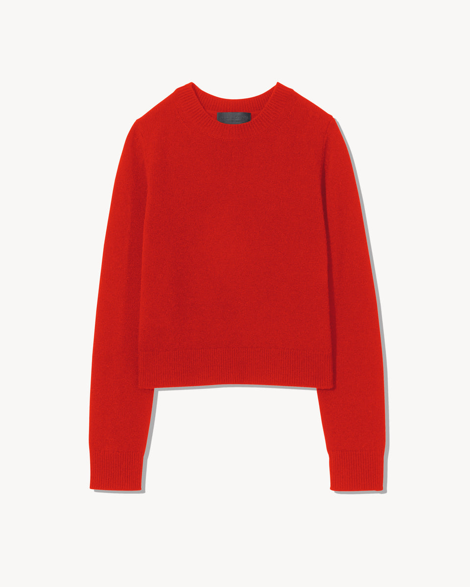VENUS SWEATER IN TRUE RED