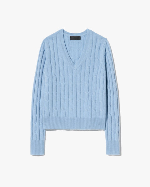 CAMELIA CABLE SWEATER | Nili Lotan