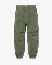 UTILITY COTTON PANT IN VINTAGE WASHED - THYME