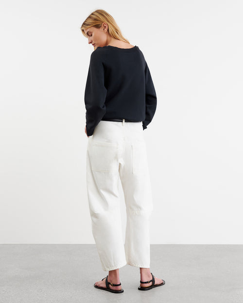 LUKA SWEATSHIRT IN WASHED BLACK