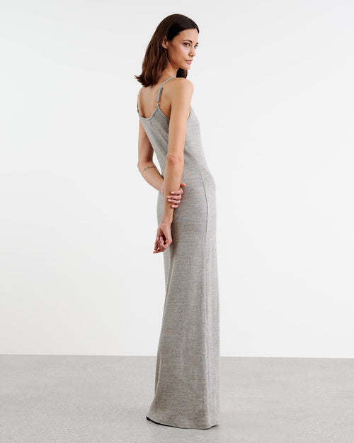 JUDY DRESS IN GREY MELANGE