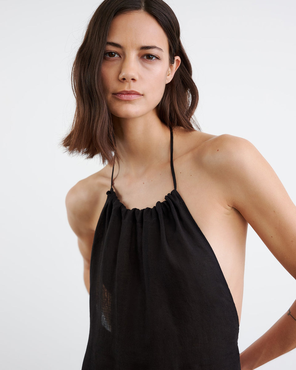 LELIA DRESS IN BLACK