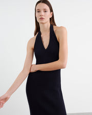 IVENKA DRESS IN DARK NAVY