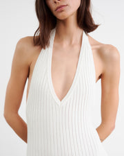 IVENKA DRESS IN IVORY