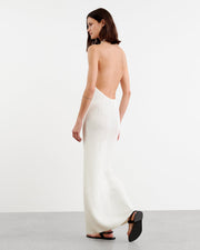 IVENKA DRESS IN IVORY