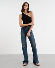 VIVIANNE KNIT TOP IN BLACK