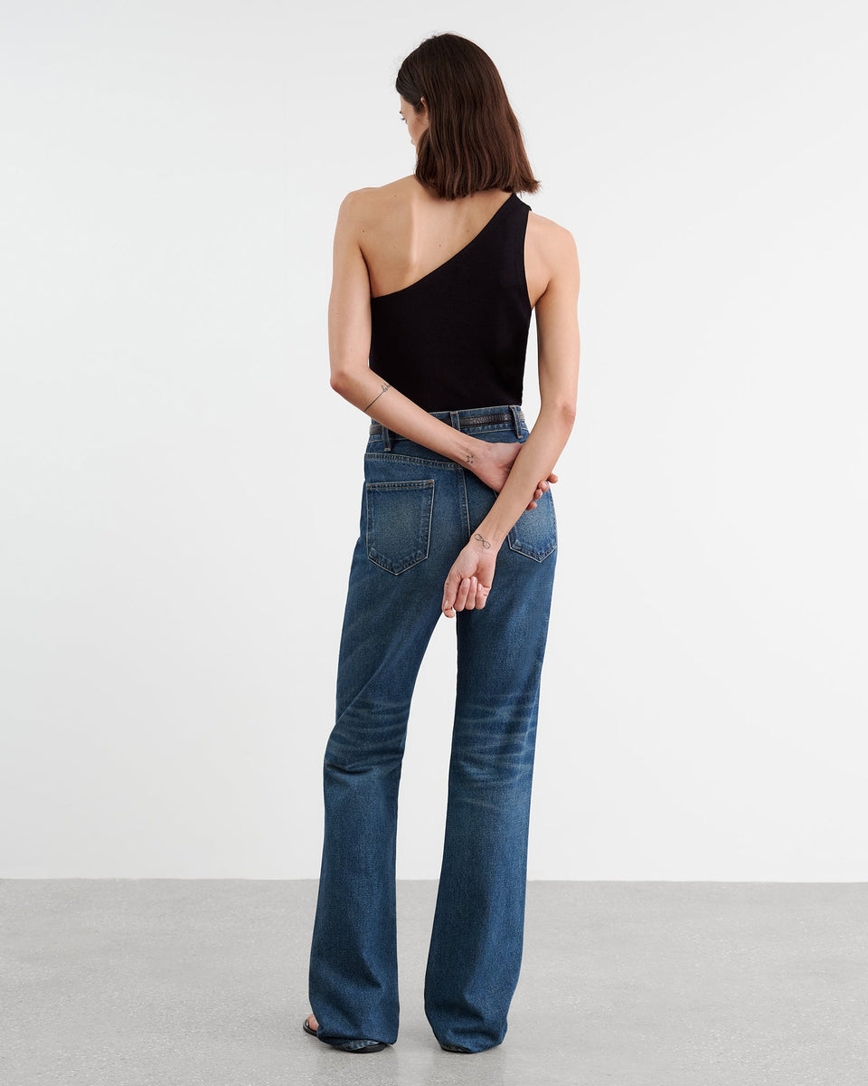 VIVIANNE KNIT TOP IN BLACK