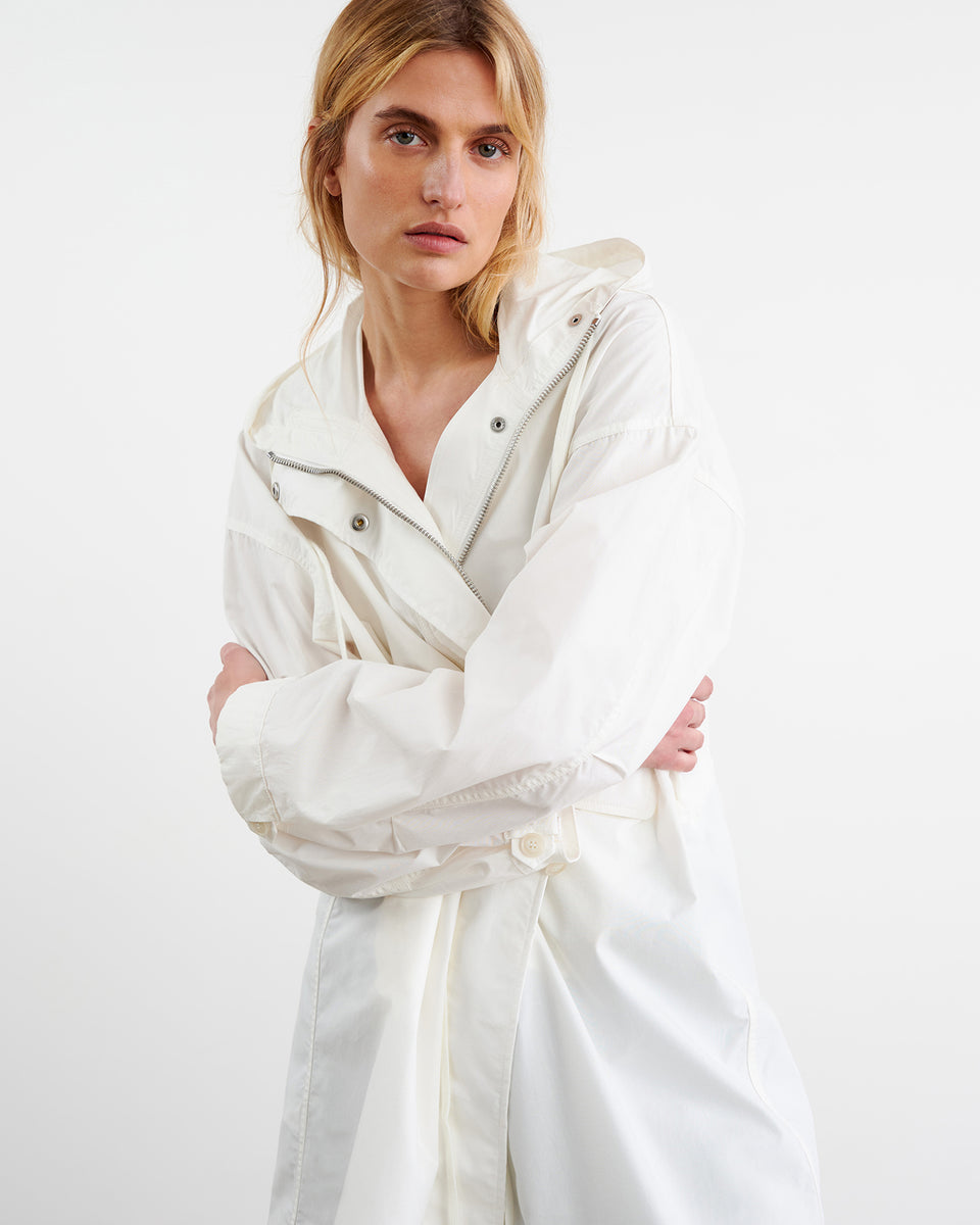 MALCOM JACKET IN WHITE