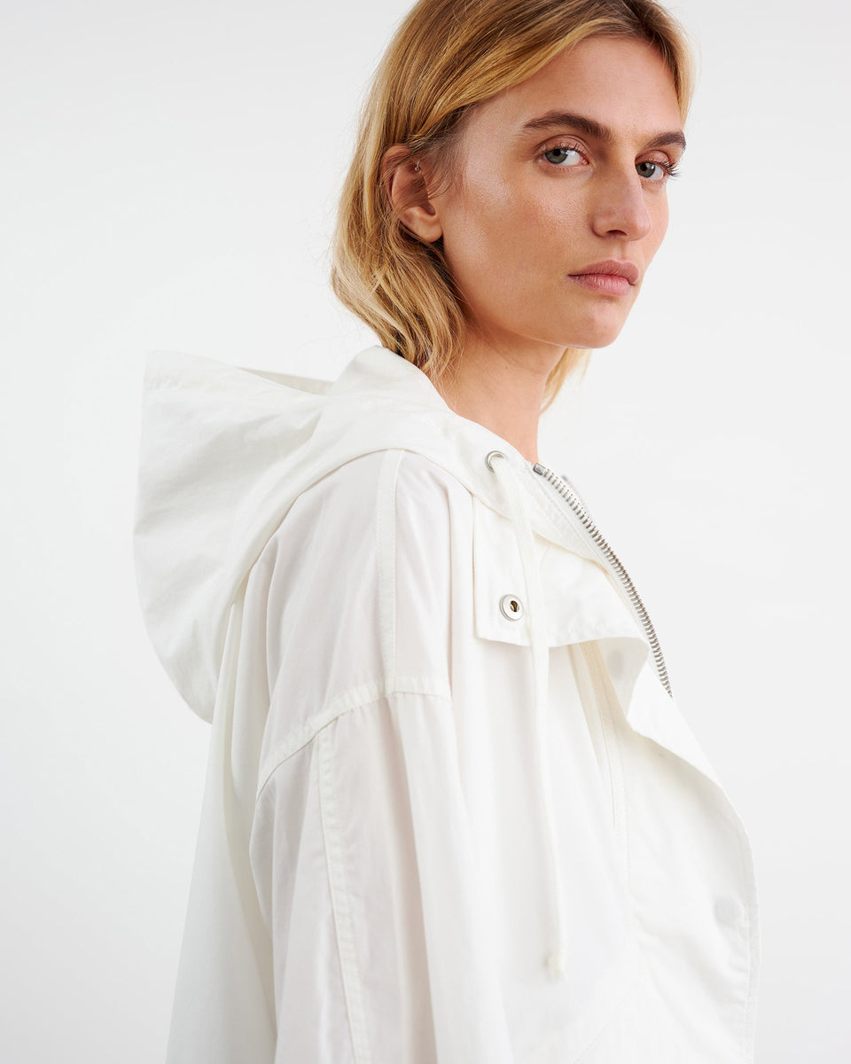 MALCOM JACKET IN WHITE