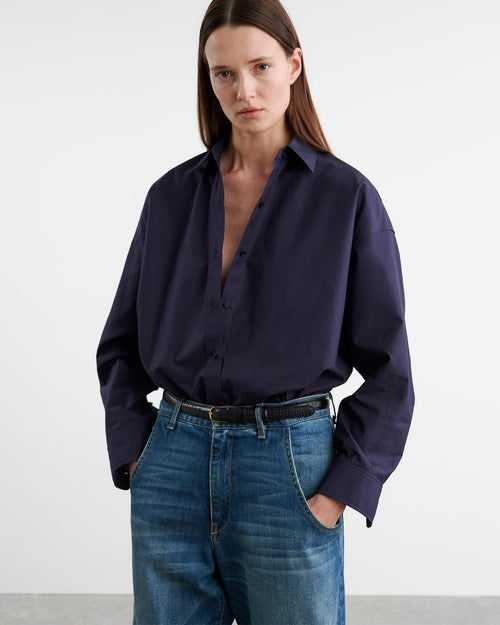 MATTIA SHIRT IN NAVY