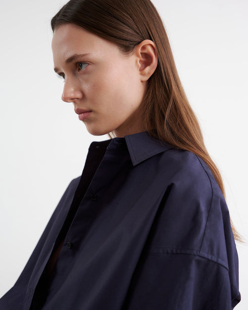 MATTIA SHIRT IN NAVY