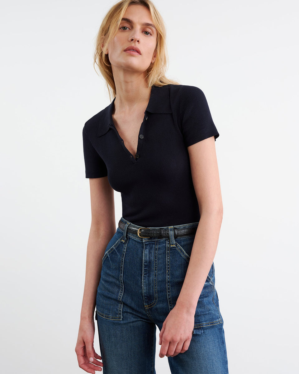 SOLANA SWEATER IN DARK NAVY