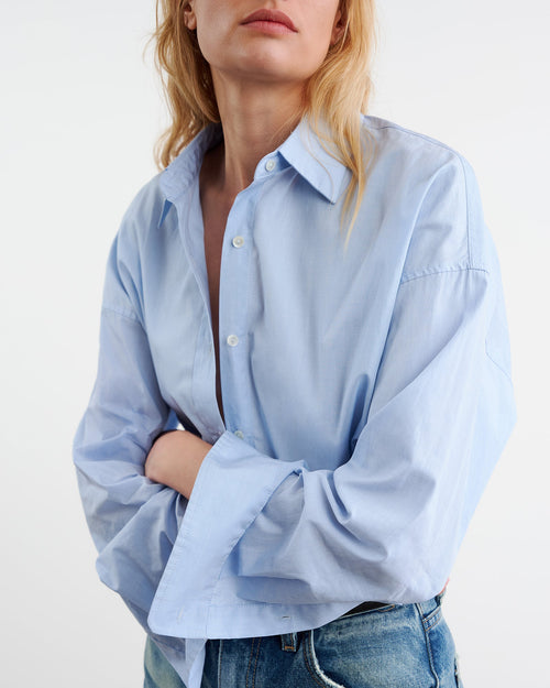 MATTIA SHIRT IN SKY BLUE