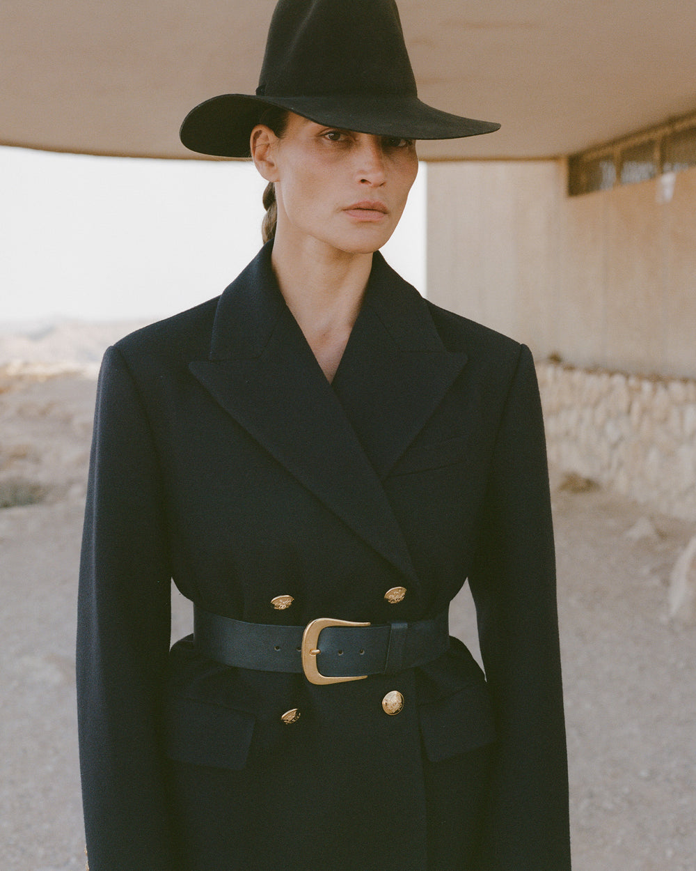 VIANNEY COAT IN DARK NAVY