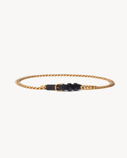 NICOLETTE CHAIN BELT IN BLACK