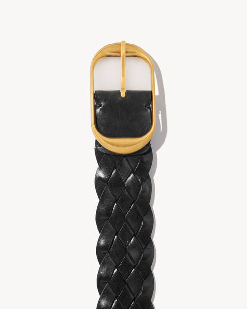 BRAIDED NILI BELT IN BLACK