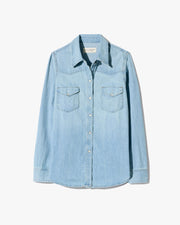 TRAVIS SHIRT IN LIGHT WASH