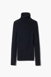 LYNETTE CASHMERE TURTLENECK IN BLACK
