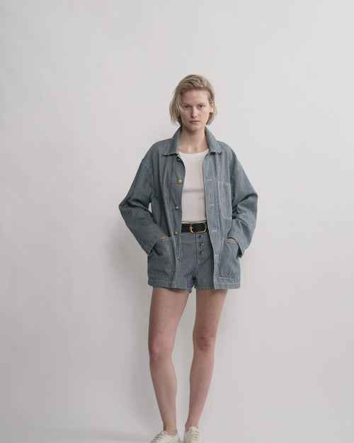 INDIGO STRIPE RINSE