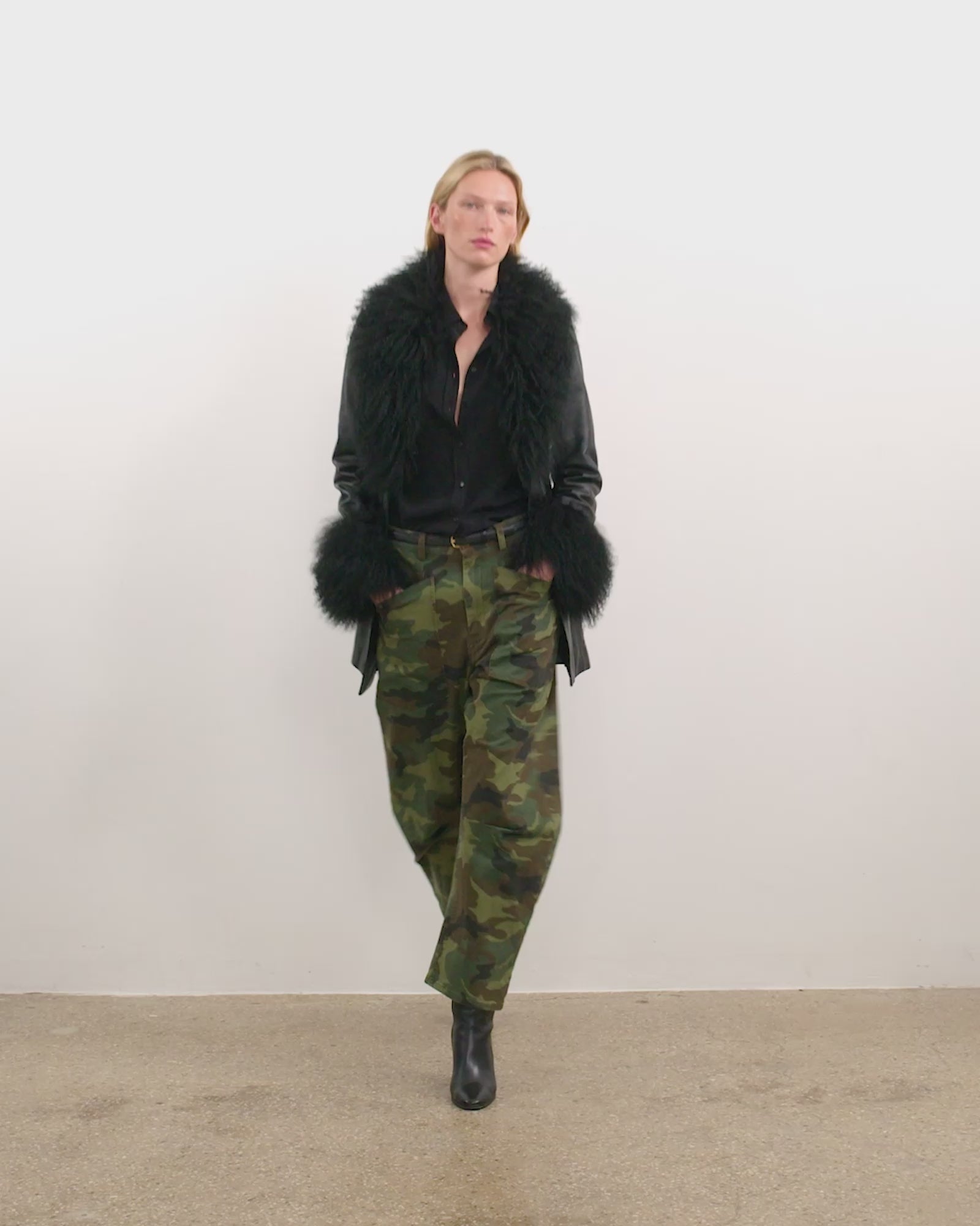 SHON CAMOUFLAGE PANT | Nili Lotan display picture 1