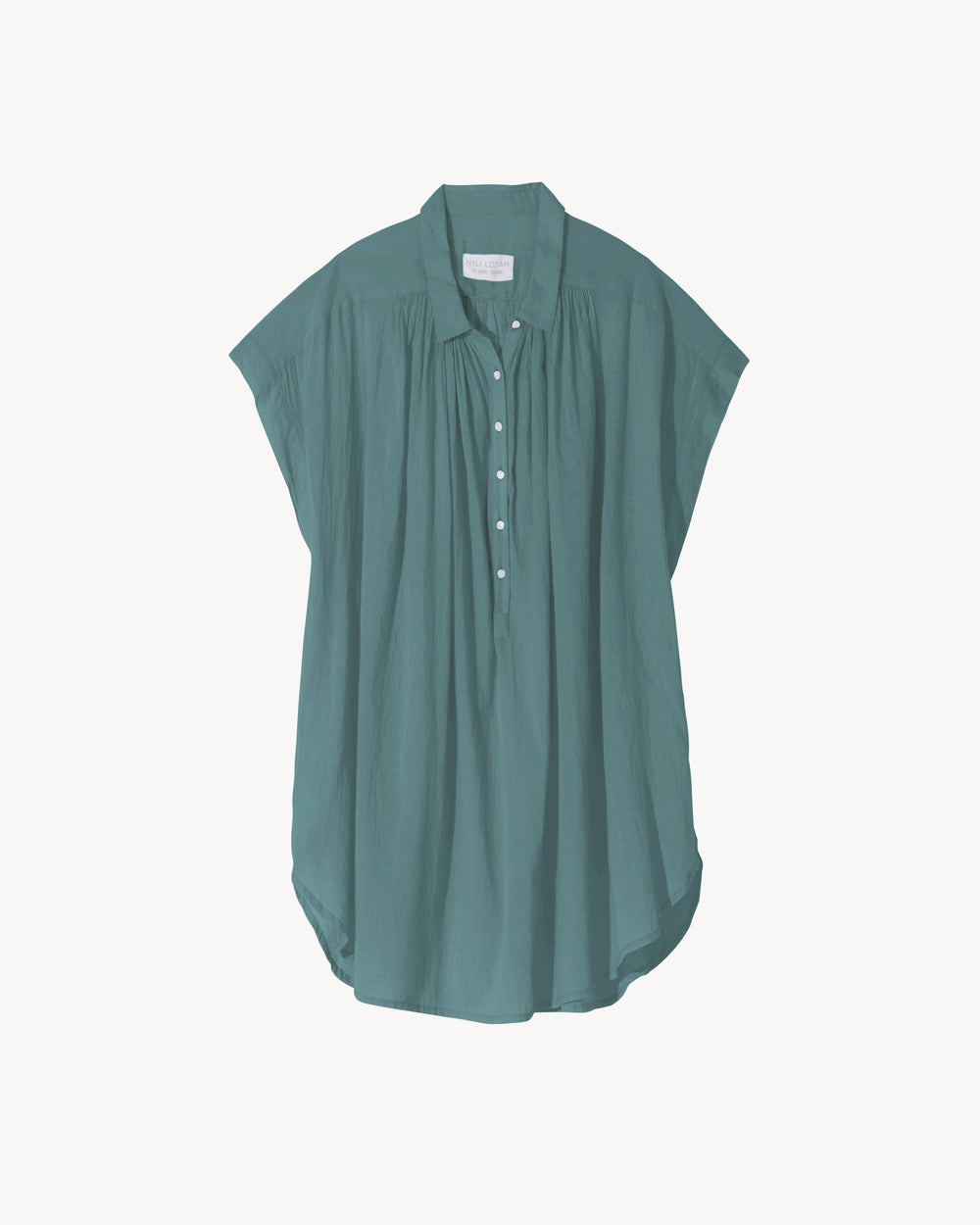 NORMANDY BLOUSE IN JADE