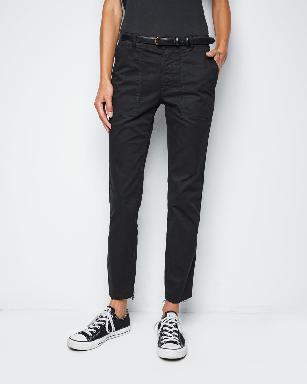 JENNA PANT IN JET BLACK