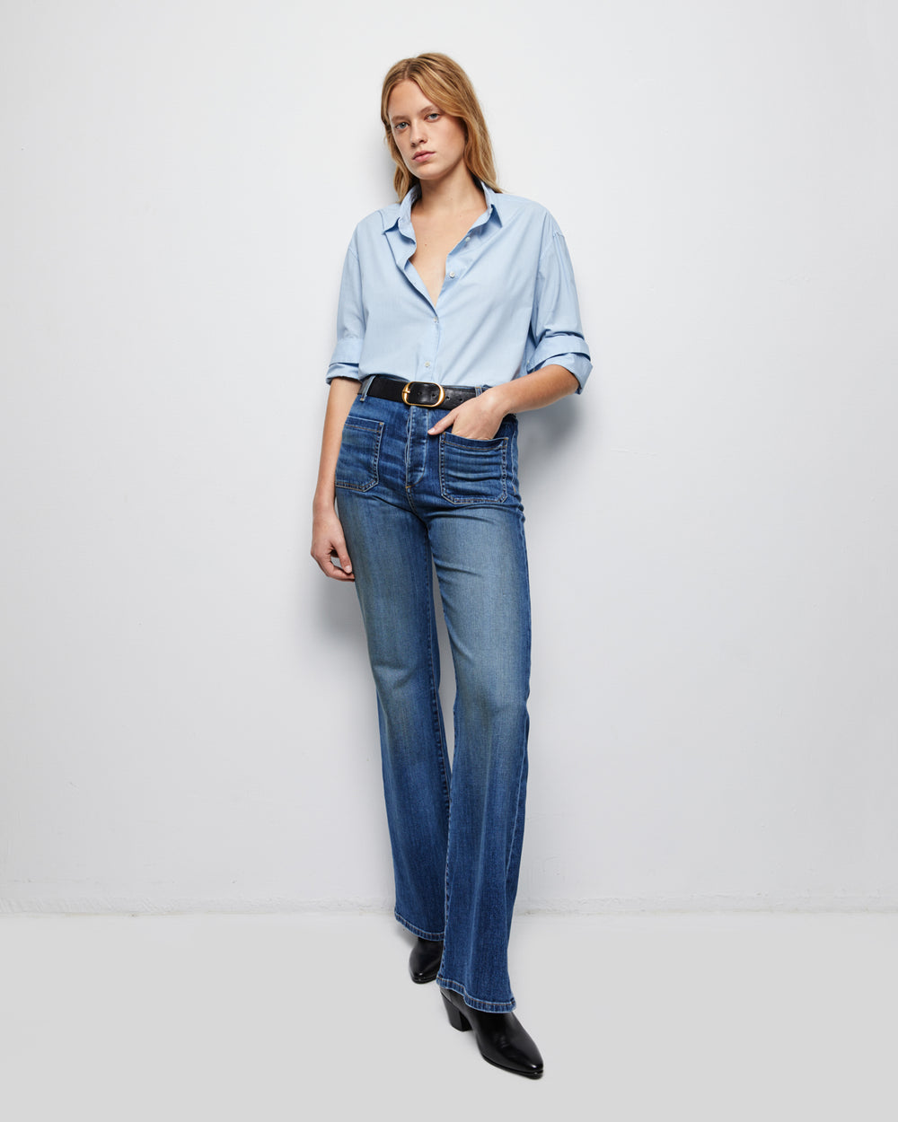 YORKE SHIRT IN LIGHT BLUE